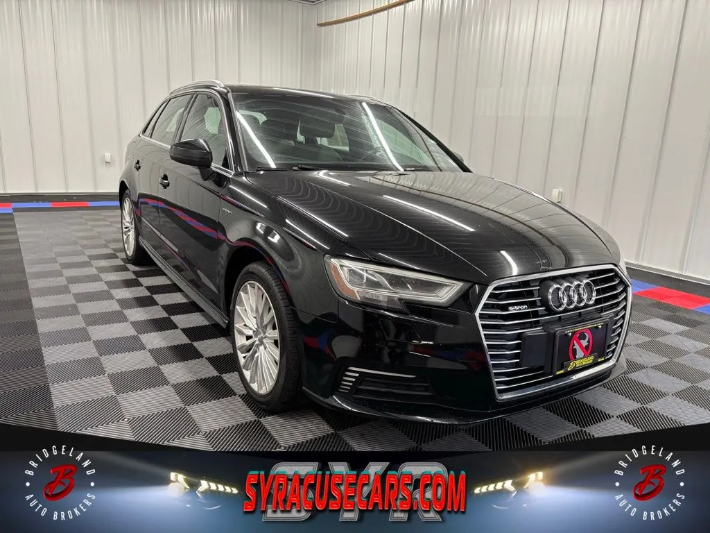 Black 2018 Audi A3 e-tron 1.4T Premium for sale in Bridgeport, NY