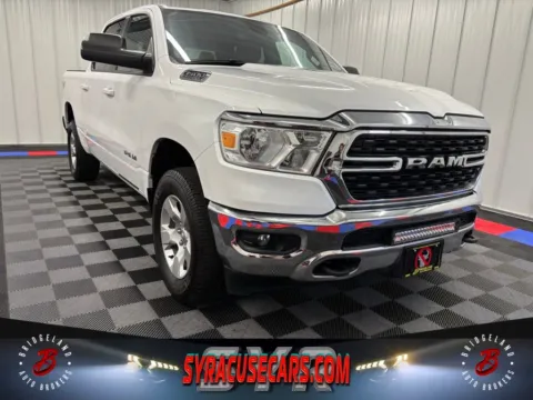 White 2022 Ram 1500 Big Horn/Lone Star for sale in Bridgeport, NY