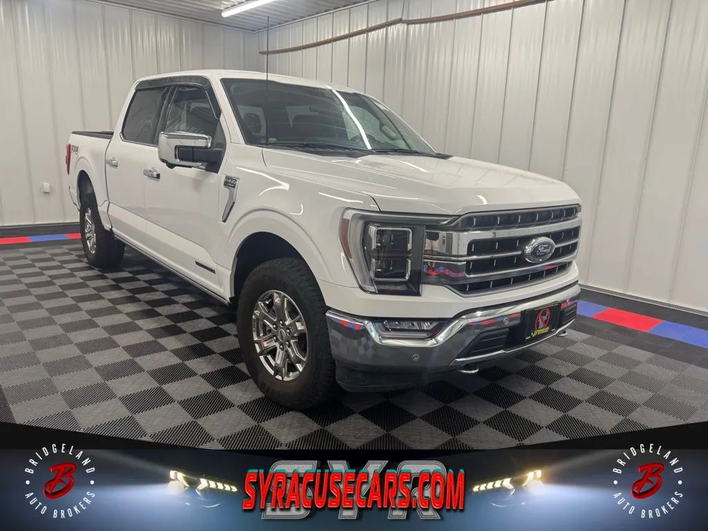 White 2022 Ford F-150 Lariat FX4 for sale in Bridgeport, NY