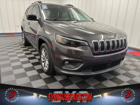 Gray 2022 Jeep Cherokee Latitude Lux for sale in Bridgeport, NY