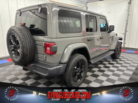 Gray 2021 Jeep Wrangler Unlimited Sahara Altitude for sale in Bridgeport, NY