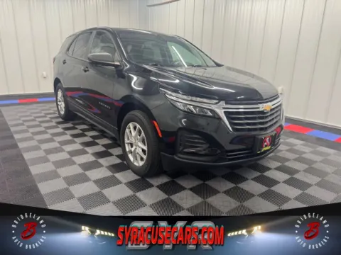 Black 2023 Chevrolet Equinox LS for sale in Bridgeport, NY