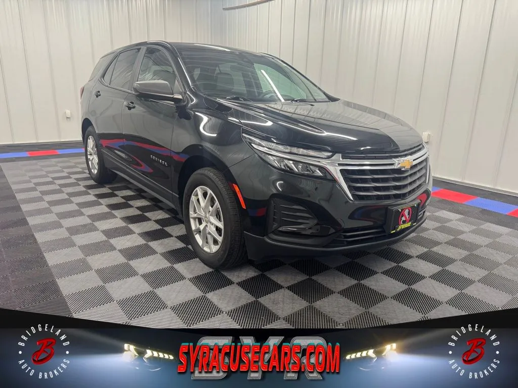 Black 2023 Chevrolet Equinox LS for sale in Bridgeport, NY