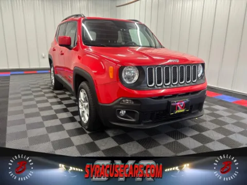 Red 2018 Jeep Renegade Latitude for sale in Bridgeport, NY