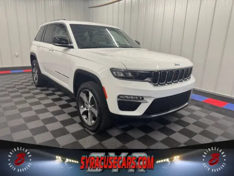 White 2023 Jeep Grand Cherokee 4xe for sale in Bridgeport, NY