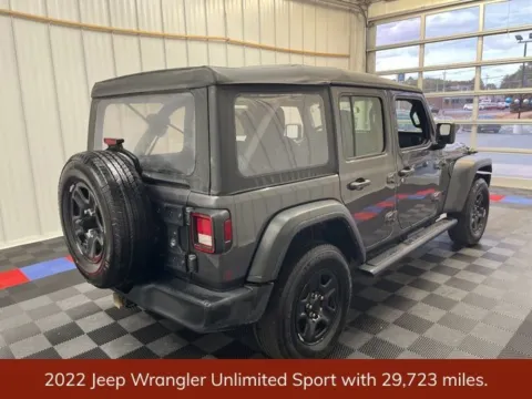 Another view of 2022 Jeep Wrangler Unlimited Sport for sale in Bridgeport, NY at Bridgeland Auto Brokers