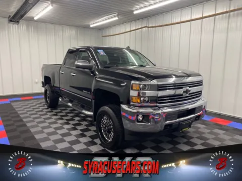 Black 2017 Chevrolet Silverado 2500HD LT for sale in Bridgeport, NY