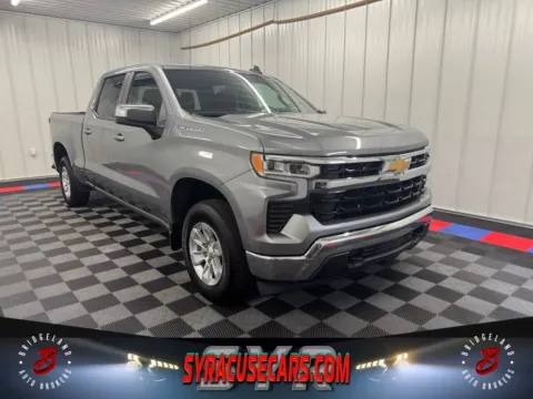Gray 2023 Chevrolet Silverado 1500 LT for sale in Bridgeport, NY