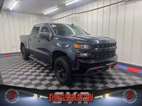 Blue 2020 Chevrolet Silverado 1500 Custom Trail Boss for sale in Bridgeport, NY