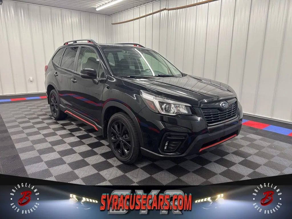 Black 2020 Subaru Forester Sport for sale in Bridgeport, NY