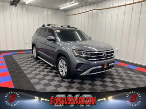 Gray 2021 Volkswagen Atlas 3.6L V6 SE w/Technology for sale in Bridgeport, NY