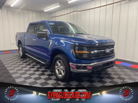 Blue 2024 Ford F-150 XLT for sale in Bridgeport, NY