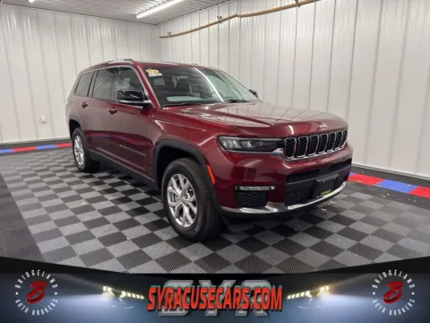 Red 2021 Jeep Grand Cherokee L Limited for sale in Bridgeport, NY