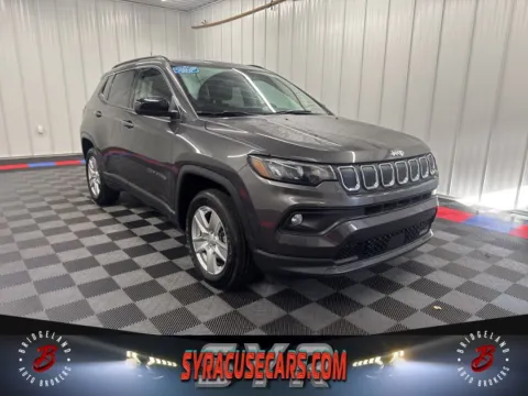 Gray 2022 Jeep Compass Latitude for sale in Bridgeport, NY