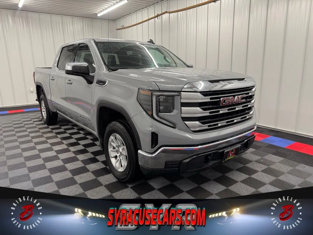 Gray 2024 GMC Sierra 1500 SLE for sale in Bridgeport, NY