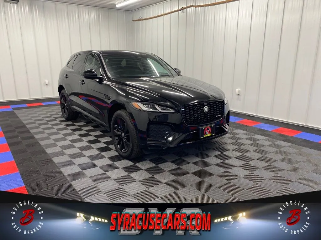 Black 2025 Jaguar F-PACE P250 R-Dynamic S for sale in Bridgeport, NY