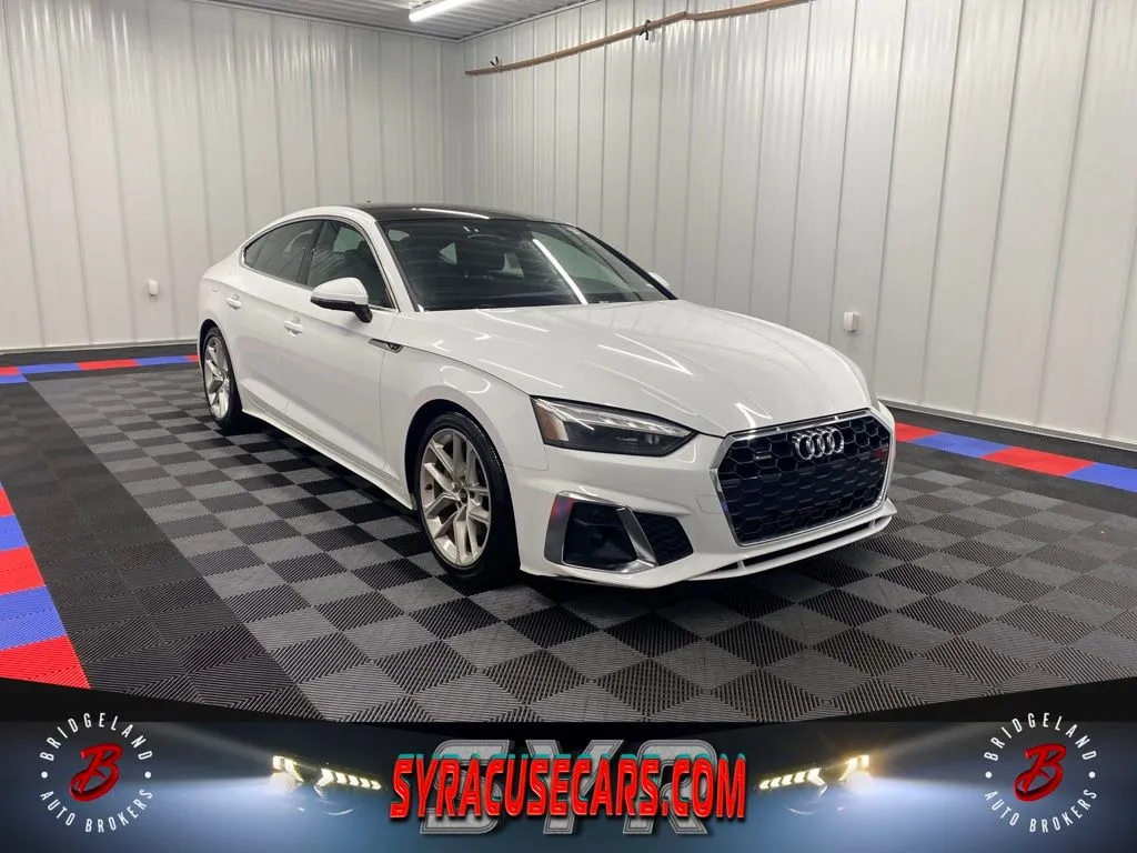 White 2024 Audi A5 Sportback 45 S line Premium Plus for sale in Bridgeport, NY