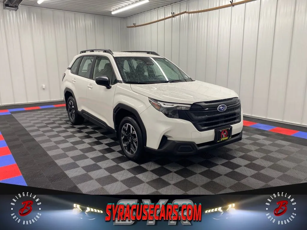 White 2025 Subaru Forester for sale in Bridgeport, NY