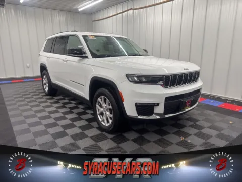 White 2021 Jeep Grand Cherokee L Limited for sale in Bridgeport, NY
