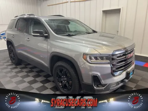 Gray 2023 GMC Acadia AT4 for sale in Bridgeport, NY
