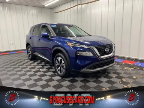 Blue 2023 Nissan Rogue SV for sale in Bridgeport, NY