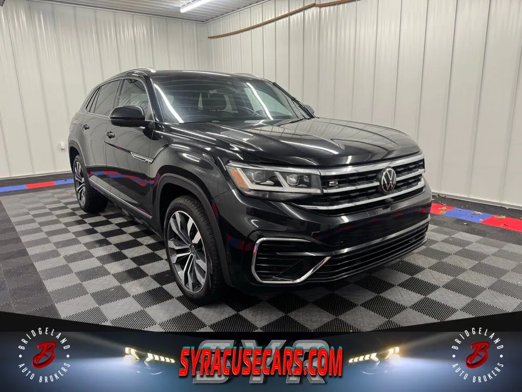 Black 2023 Volkswagen Atlas Cross Sport 3.6L V6 SEL Premium R-Line for sale in Bridgeport, NY