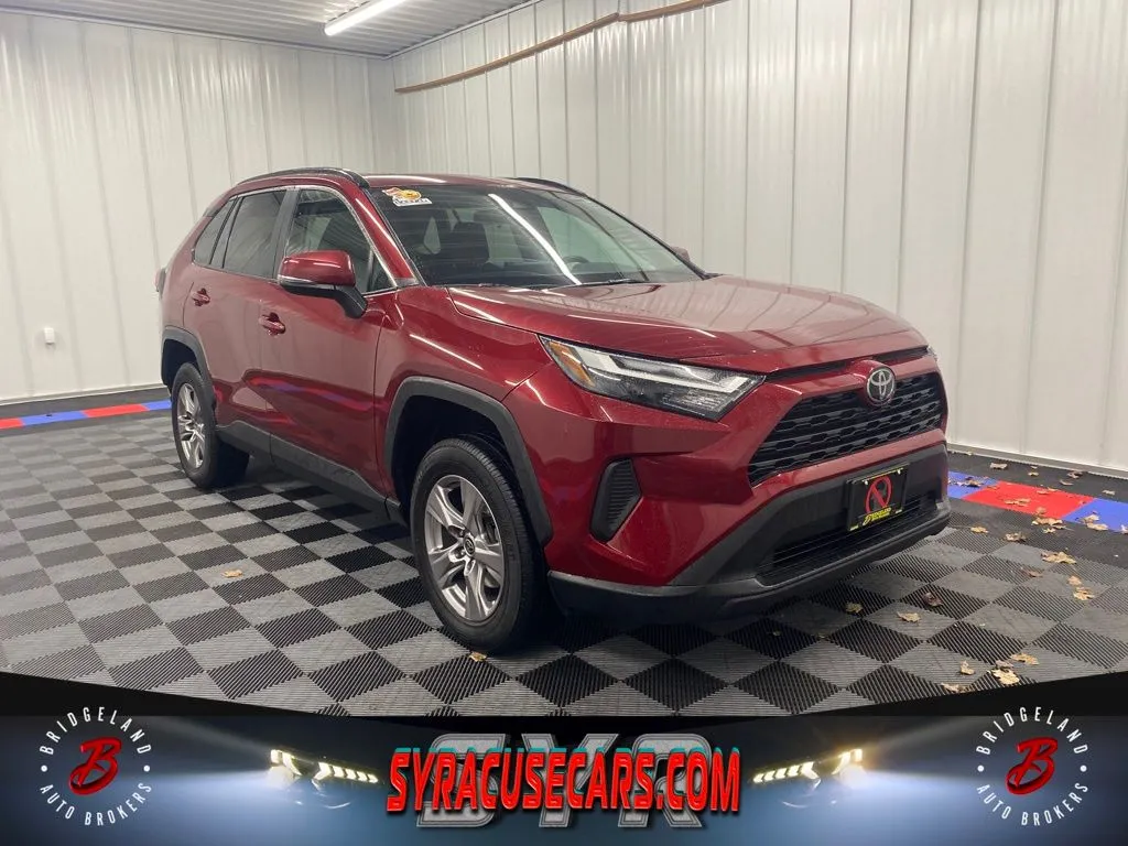 Red 2022 Toyota RAV4 XLE for sale in Bridgeport, NY