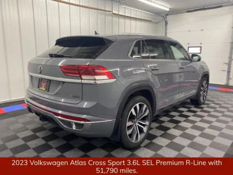 Another view of 2023 Volkswagen Atlas Cross Sport 3.6L V6 SEL Premium R-Line for sale in Bridgeport, NY at Bridgeland Auto Brokers