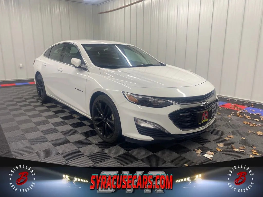 White 2023 Chevrolet Malibu LT for sale in Bridgeport, NY