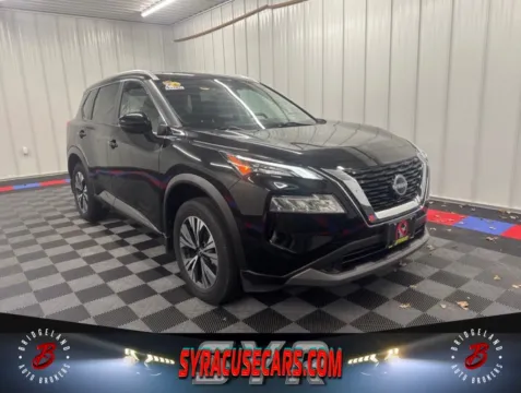 Black 2022 Nissan Rogue SV for sale in Bridgeport, NY