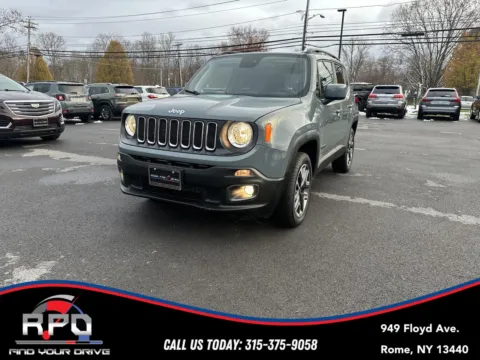 Gray 2018 Jeep Renegade Latitude for sale in Rome, NY