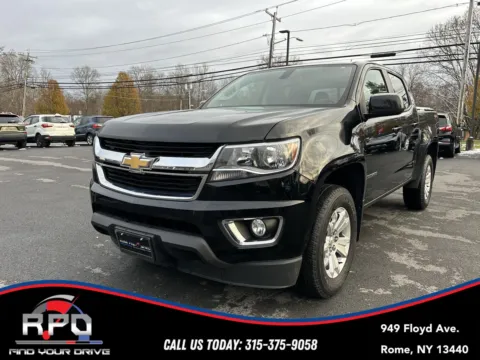 Black 2019 Chevrolet Colorado 4WD LT for sale in Rome, NY