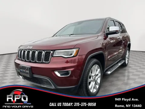 Red 2019 Jeep Grand Cherokee Limited for sale in Rome, NY