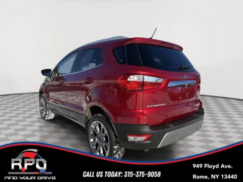 Another view of 2018 Ford EcoSport Titanium for sale in Rome, NY at Rome Preowned Auto Sales