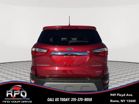 More photos of 2018 Ford EcoSport Titanium at Rome Preowned Auto Sales, NY