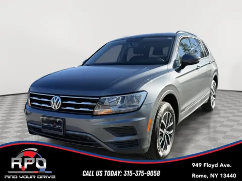 Gray 2021 Volkswagen Tiguan S for sale in Rome, NY