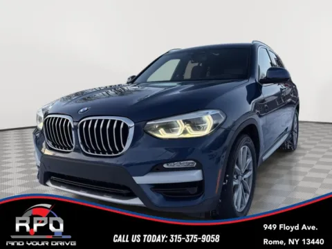 Blue 2019 BMW X3 xDrive30i for sale in Rome, NY