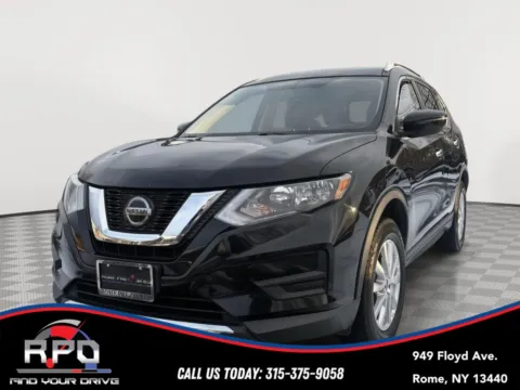Black 2018 Nissan Rogue SV for sale in Rome, NY
