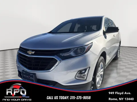 Silver 2018 Chevrolet Equinox LS for sale in Rome, NY