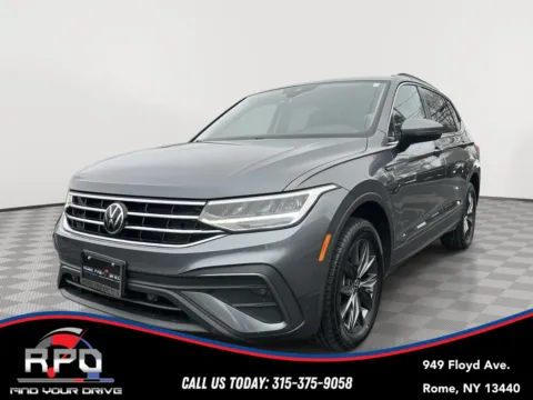 Gray 2023 Volkswagen Tiguan SE for sale in Rome, NY