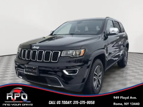Black 2021 Jeep Grand Cherokee Limited for sale in Rome, NY