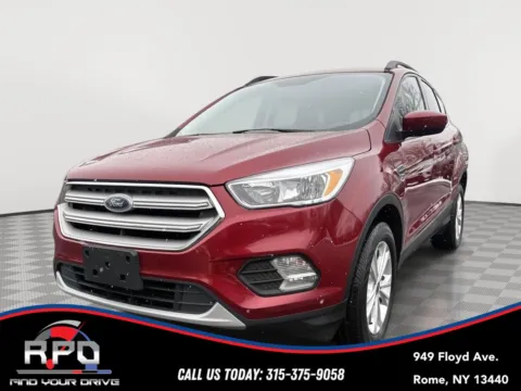 Red 2018 Ford Escape SE for sale in Rome, NY