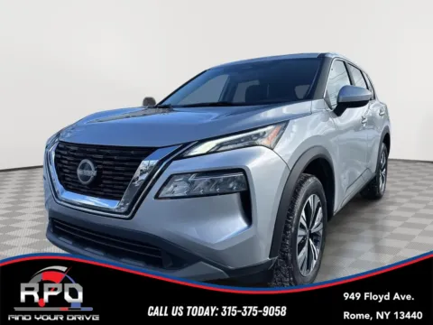 Silver 2023 Nissan Rogue SV for sale in Rome, NY