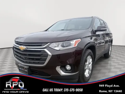 Black 2019 Chevrolet Traverse LT Cloth for sale in Rome, NY