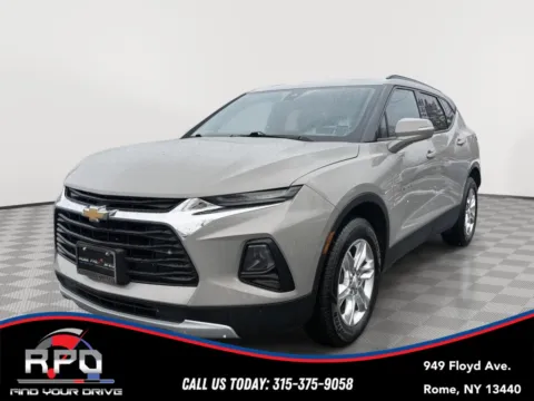 Gray 2021 Chevrolet Blazer LT for sale in Rome, NY