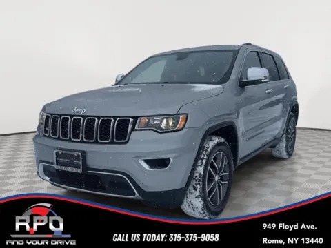 Silver 2018 Jeep Grand Cherokee Limited for sale in Rome, NY