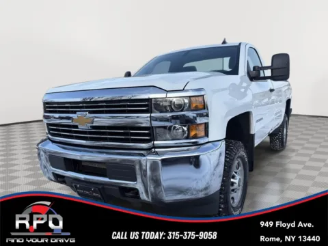 White 2018 Chevrolet Silverado 2500HD Work Truck for sale in Rome, NY