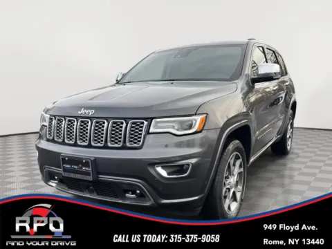 Gray 2020 Jeep Grand Cherokee Overland for sale in Rome, NY
