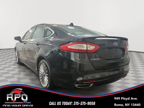 Another view of 2014 Ford Fusion Titanium for sale in Rome, NY at Rome Preowned Auto Sales