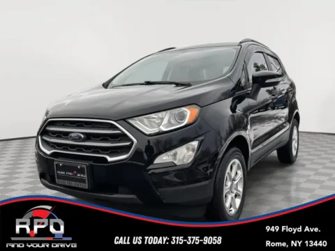 Black 2019 Ford EcoSport SE for sale in Rome, NY
